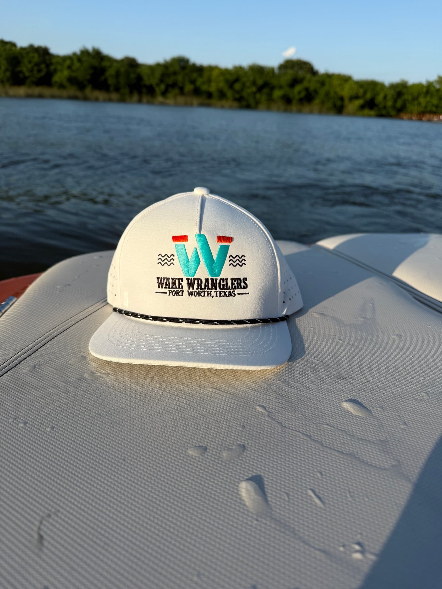 W in the Chat White Snapback Hat