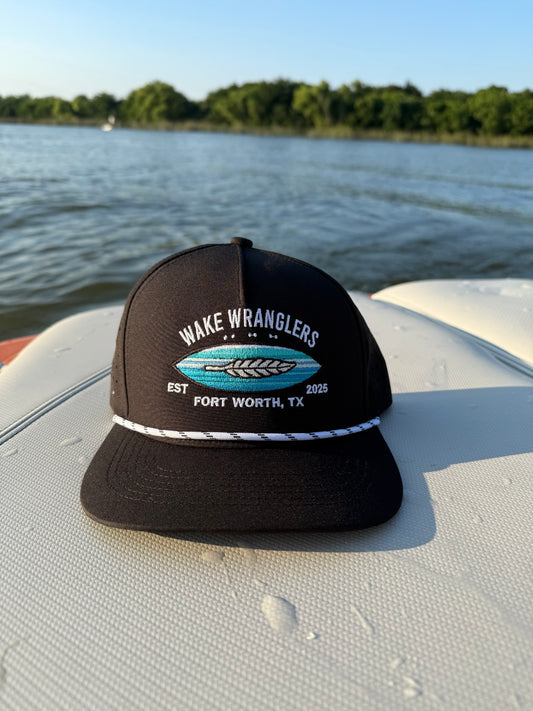 Birds of a Feather Black Snapback Hat