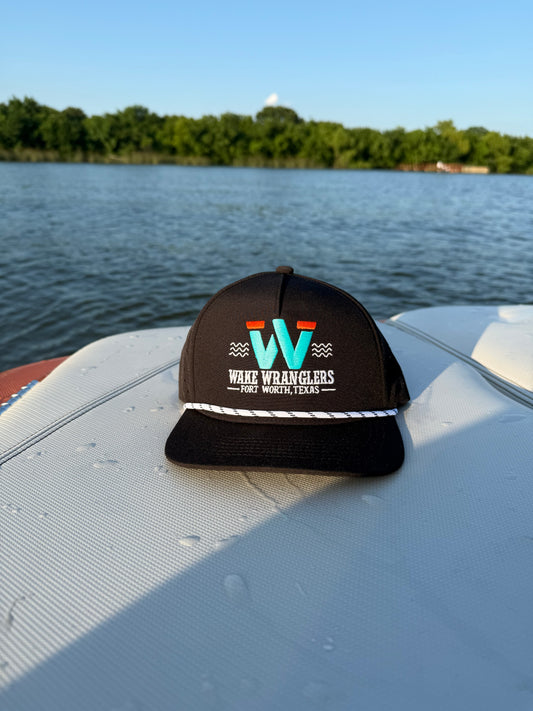 W in the Chat Black Snapback Hat